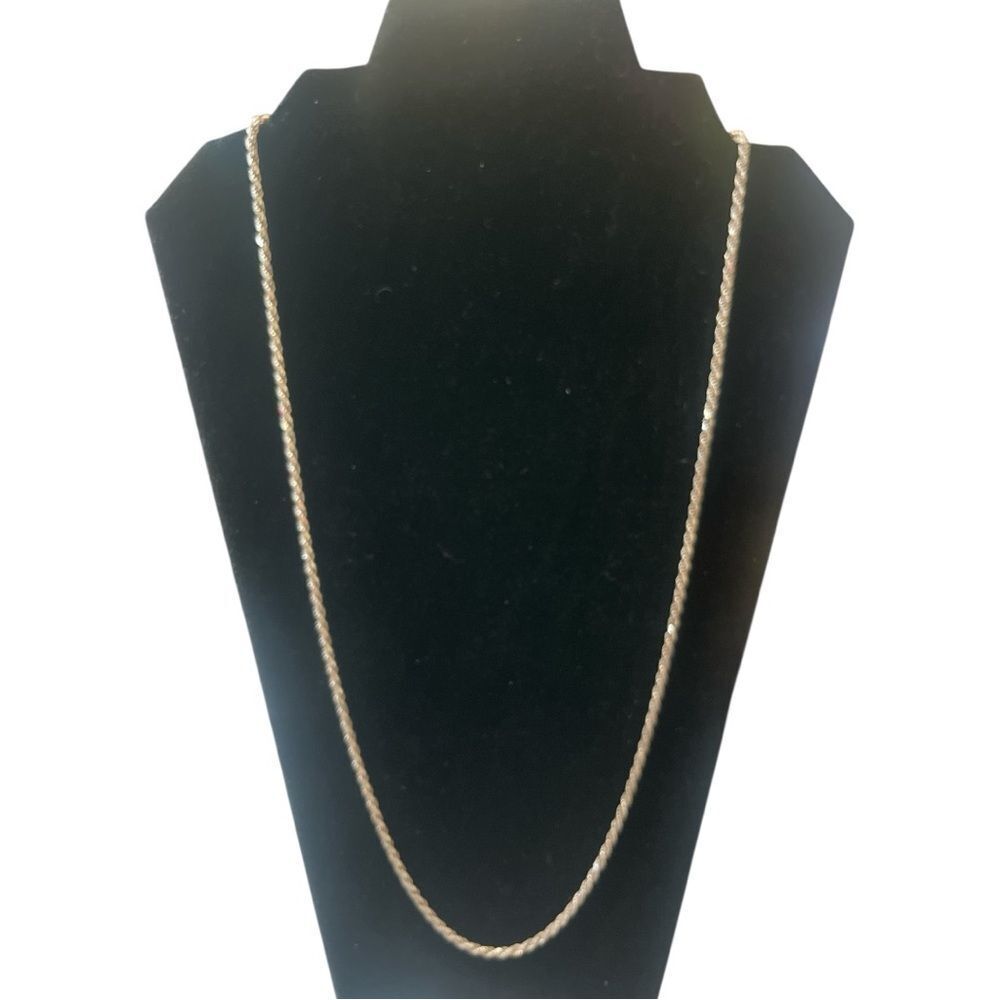 Sterling Silver Rope Chain